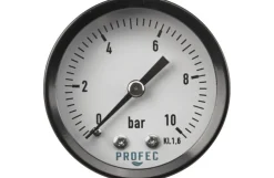 Manometer, gevind bagud. 0-10 bar