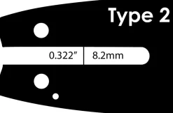 Motorsavssværd Premium Cut 14", 3/8", 1,1 mm