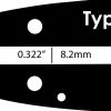 Motorsavssværd Premium Cut 12", 1,3 mm, 3/8"