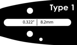 Motorsavssværd Premium Cut 12", 1,3 mm, 3/8"