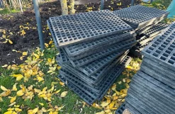 Muddermåtte - armeringsmåtte, 110x79 cm
