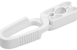Pinza plastklemmer, hvid