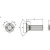 Plovbolt, M12 x 90