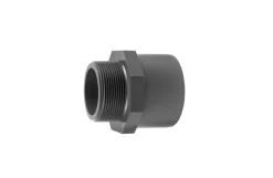 PVC-overgang, lim/nippel, 20x1/2"