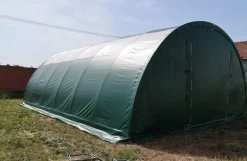 Rundbuehal 12x9x4,5 m, med ovenlys