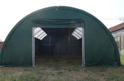 Rundbuehal 12x9x4,5 m, med ovenlys