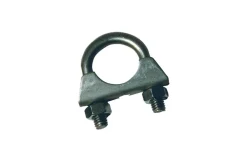Rustfri clamps, 1 stk. 25 mm, 1/2"