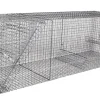 Rævefælde i galv. tråd, 146x44x46 cm