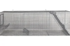 Rævefælde i galv. tråd, 146x44x46 cm