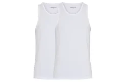 Singlet - hvid, L