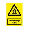 Skilt, brandfarlige stoffer