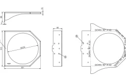 Spandholder, Ø275 mm