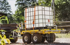 Spredebom til IBC-tank