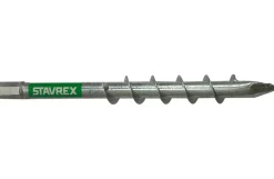 Stavrex jordskrue, 445 mm, Ø25 mm