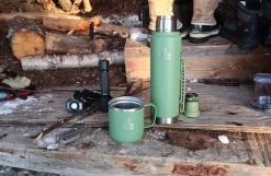 Swiss Tech termokande med kop 1182 ml - grøn
