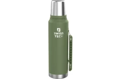 Swiss Tech termokande med kop 1182 ml - grøn