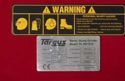 Targus stubfræser med elstart, 9 kW