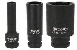 Tecos lang krafttop, 1/2" - 8 mm