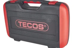 Tecos topnøglesæt, 1/4" og 1/2"