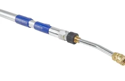 Teleskoplanse m/rem, max 6,4 m