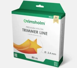 Trimmersnøre, Star, orange, 2,4 mm, 80 m