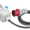 400V CEE-forgrener, 5-polet, til 1 x 400V og 2 x 230V