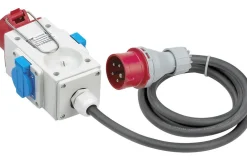 400V CEE-forgrener, 5-polet, til 1 x 400V og 2 x 230V
