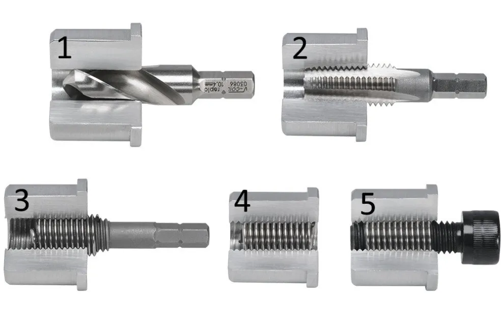 V-Coil Rapid rep. sæt, M6 x 1,0